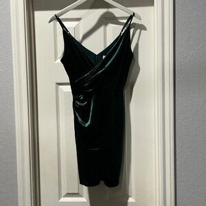 Gianni Bini Dark Green Mini Dress